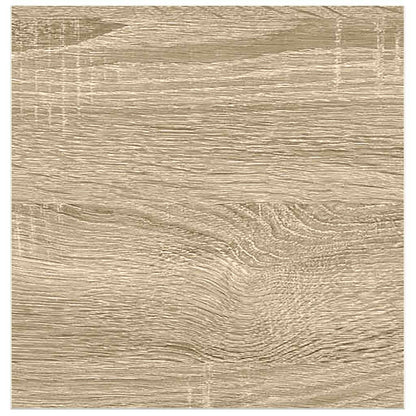 Scaffale a Parete Rovere e Bianco 23x23,5x3,8 cm in MDF | homemem39