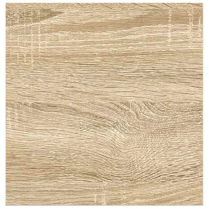 Scaffali a Parete 2 pz Rovere e Bianco 23x23,5x3,8 cm in MDF | homemem39