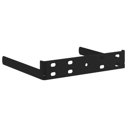 Scaffali a Parete 4 pz Rovere e Bianco 23x23,5x3,8 cm in MDF