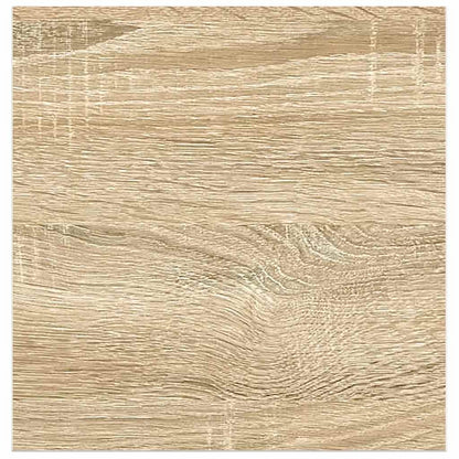 Scaffali a Parete 4 pz Rovere e Bianco 23x23,5x3,8 cm in MDF | homemem39