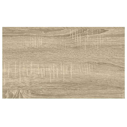 Scaffali a Parete 4 pz Rovere e Bianco 50x23,5x3,8 cm in MDF | homemem39