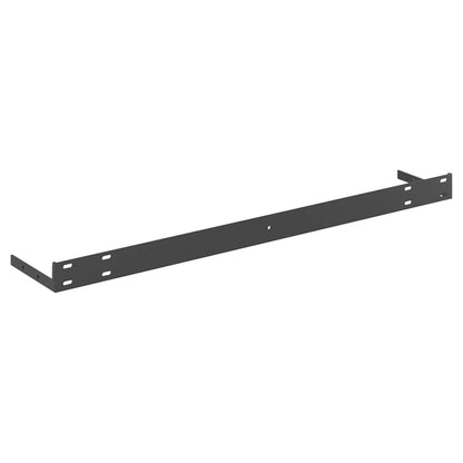 Scaffale a Parete Rovere e Bianco 80x23,5x3,8 cm in MDF | homemem39
