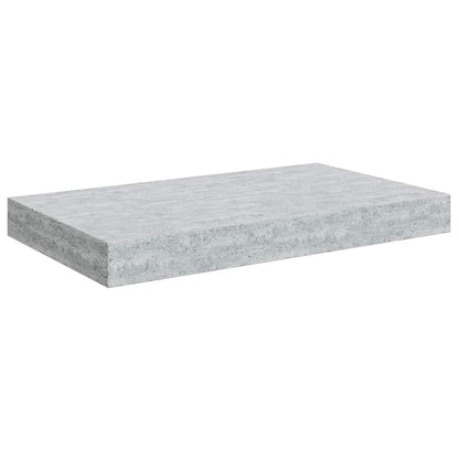 Scaffale a Parete Grigio Cemento 40x23x3,8 cm in MDF | homemem39