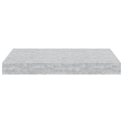 Scaffale a Parete Grigio Cemento 40x23x3,8 cm in MDF | homemem39