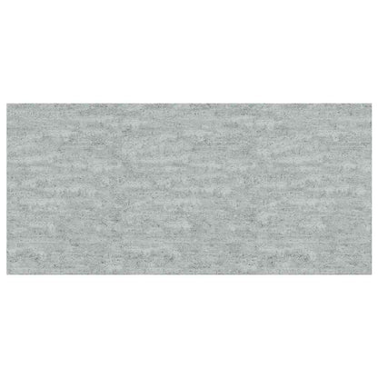 Scaffali a Parete 2 pz Grigio Cemento 50x23x3,8 cm in MDF