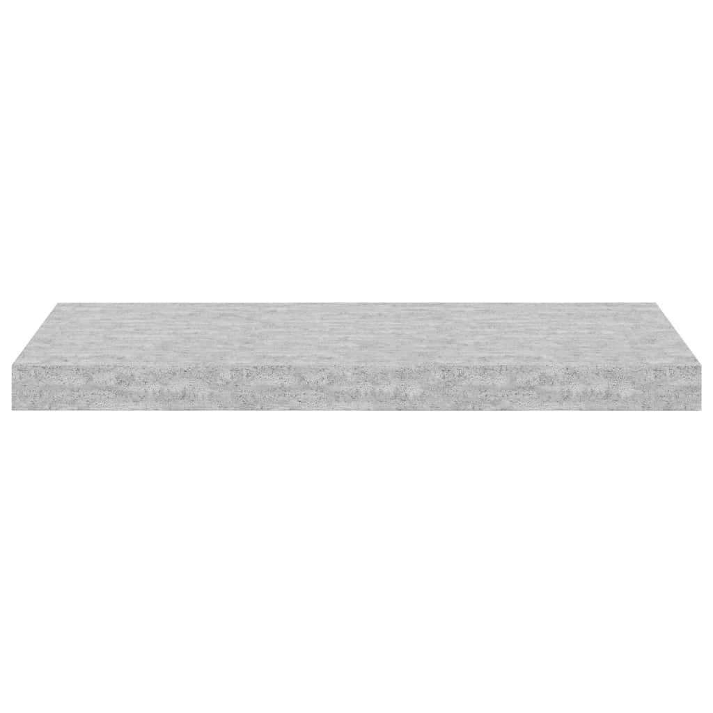 Scaffale a Parete Grigio Cemento 60x23,5x3,8 cm in MDF | homemem39