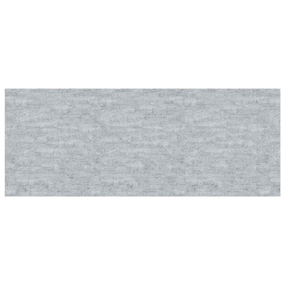 Scaffali a Parete 2 pz Grigio Cemento 60x23,5x3,8 cm in MDF
