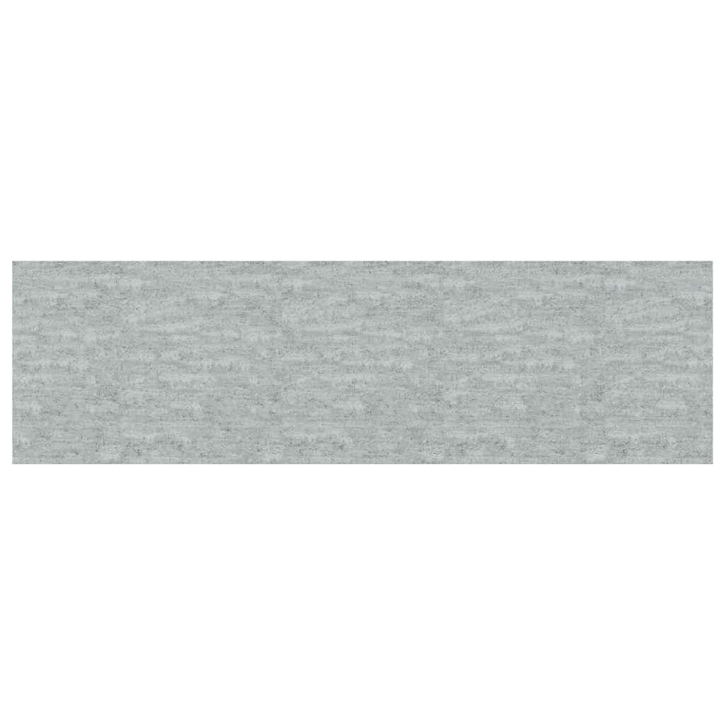 Scaffali a Parete 2 pz Grigio Cemento 80x23,5x3,8 cm in MDF | homemem39