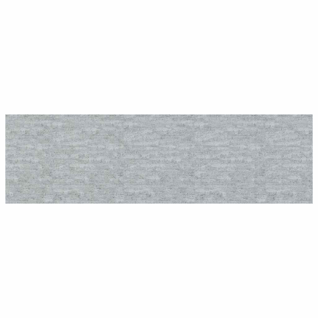 Scaffali a Parete 4 pz Grigio Cemento 80x23,5x3,8 cm in MDF
