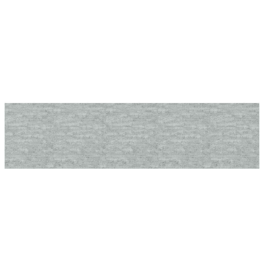 Scaffali a Parete 2 pz Grigio Cemento 90x23,5x3,8 cm in MDF | homemem39