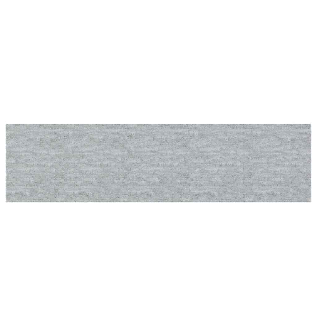 Scaffali a Parete 4 pz Grigio Cemento 90x23,5x3,8 cm in MDF