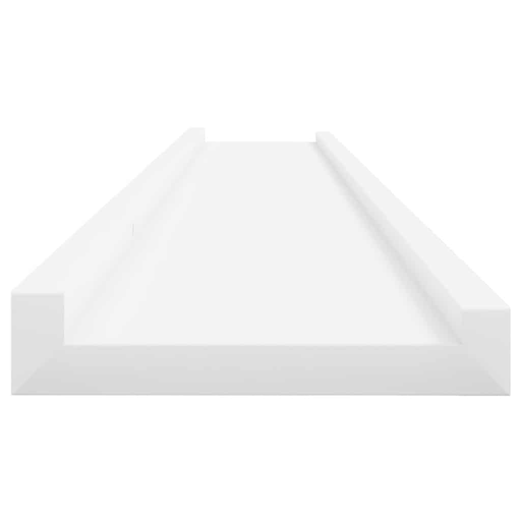 Mensole da Parete 2 pz Bianche 115x9x3 cm | homemem39