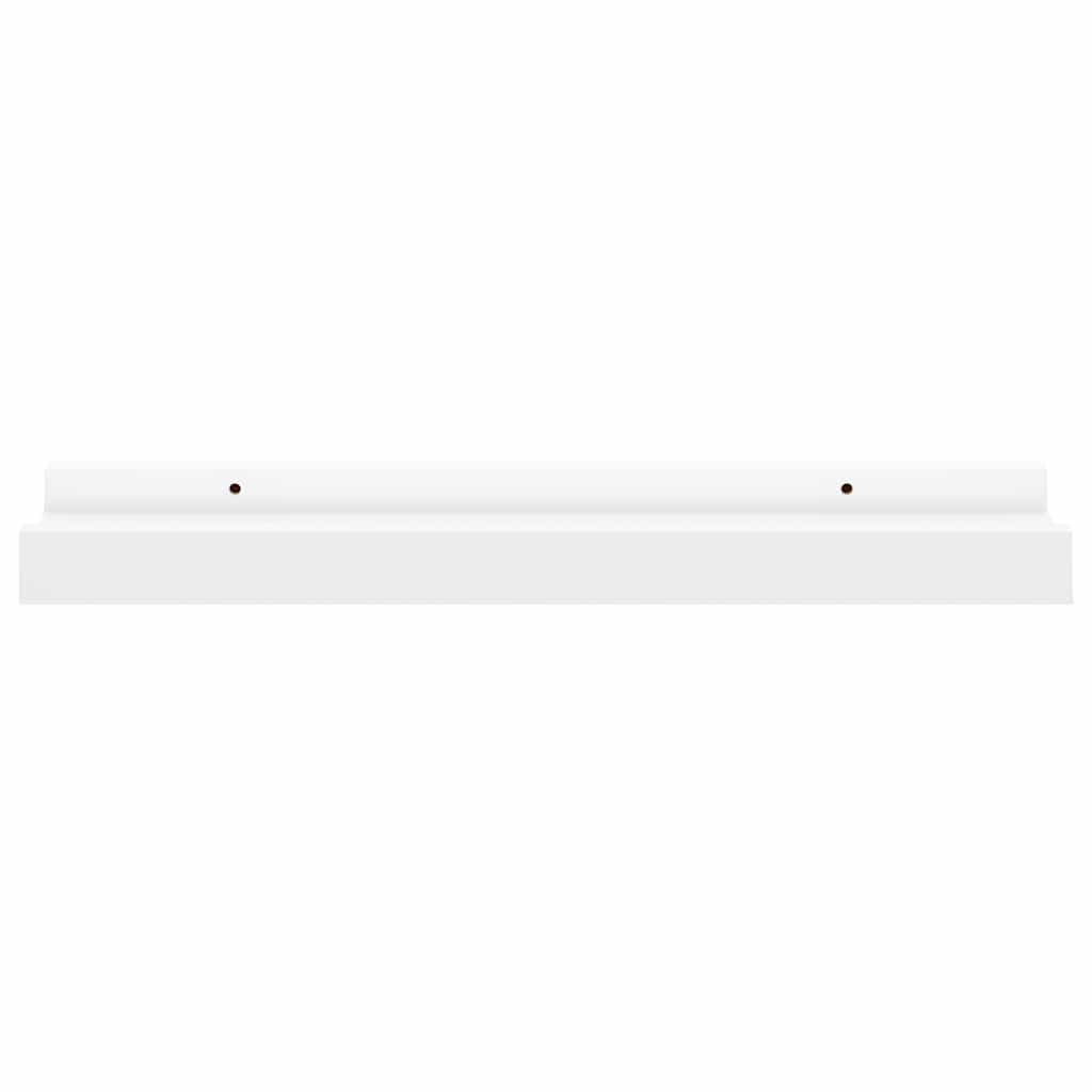 Mensole da Parete 4 pz Bianche 40x9x3 cm | homemem39