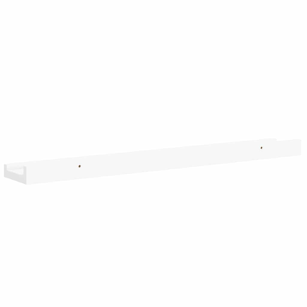 Mensole da Parete 4 pz Bianche 60x9x3 cm | homemem39