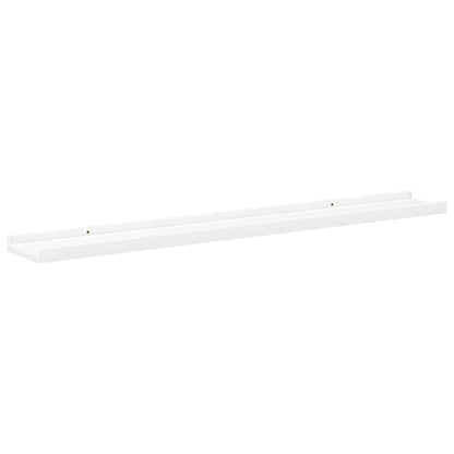 Mensole da Parete 4 pz Bianche 80x9x3 cm | homemem39
