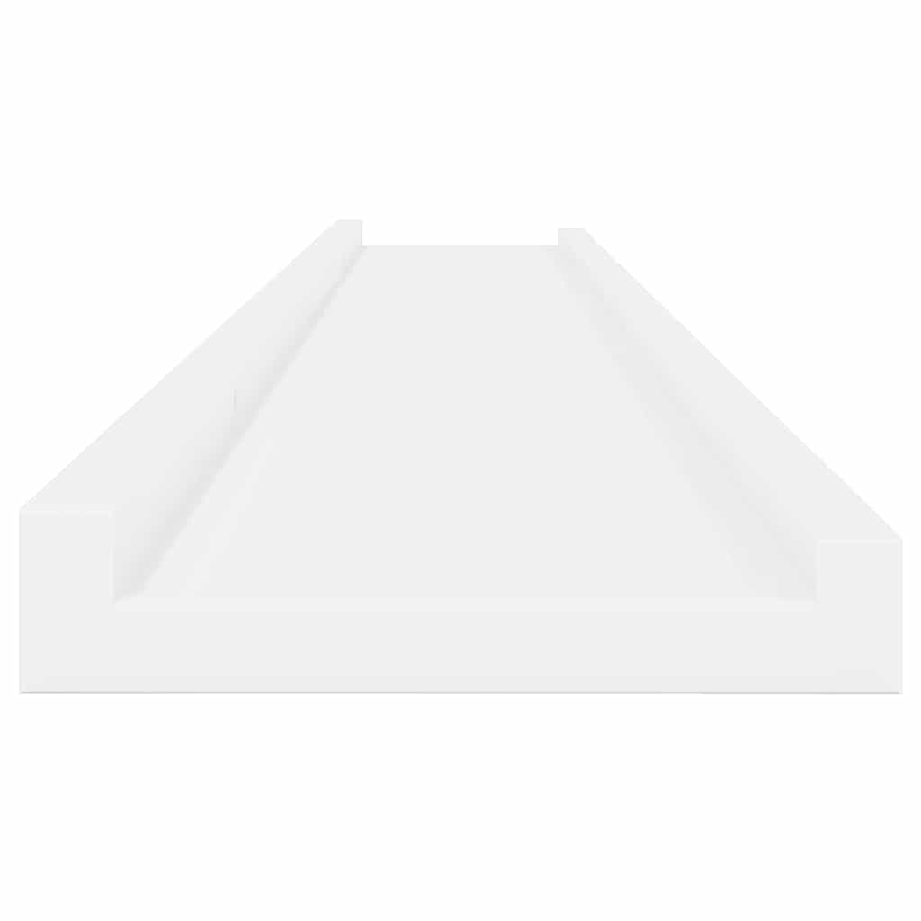 Mensole da Parete 4 pz Bianche 115x9x3 cm | homemem39