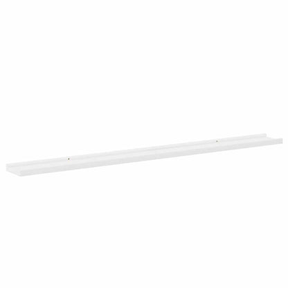 Mensole da Parete 4 pz Bianche 115x9x3 cm | homemem39