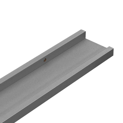 Mensole da Parete 2 pz Grigie 115x9x3 cm | homemem39