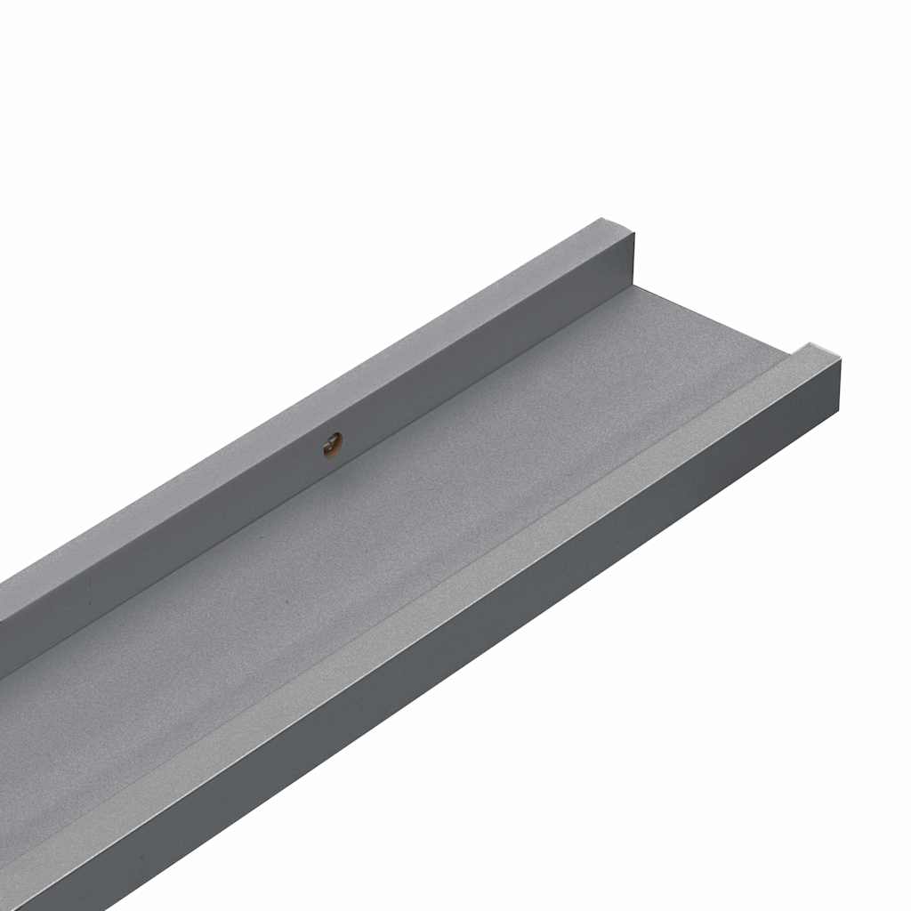 Mensole da Parete 4 pz Grigie 60x9x3 cm | homemem39