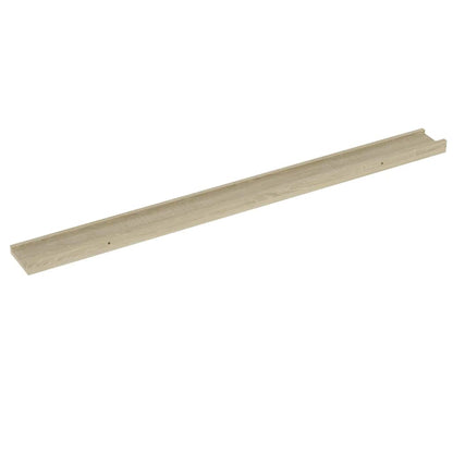 Mensole da Parete 2 pz Rovere Sonoma 100x9x3 cm | homemem39