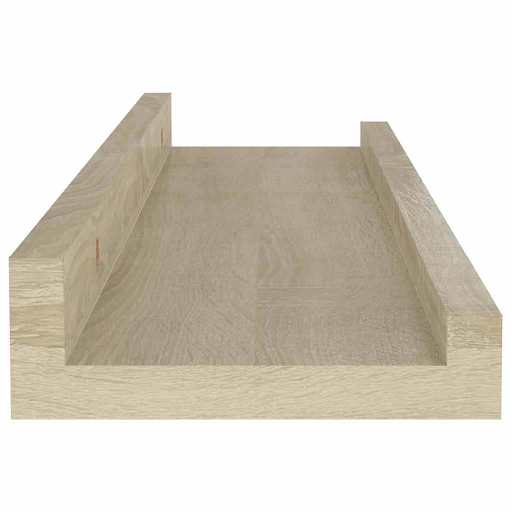 Mensole da Parete 4 pz Rovere Sonoma 40x9x3 cm | homemem39
