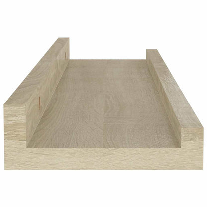 Mensole da Parete 4 pz Rovere Sonoma 40x9x3 cm | homemem39