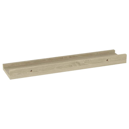 Mensole da Parete 4 pz Rovere Sonoma 40x9x3 cm | homemem39