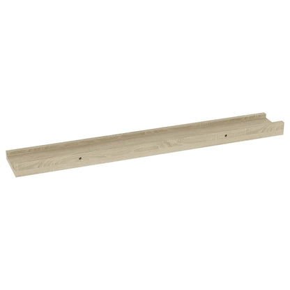 Mensole da Parete 4 pz Rovere Sonoma 60x9x3 cm | homemem39