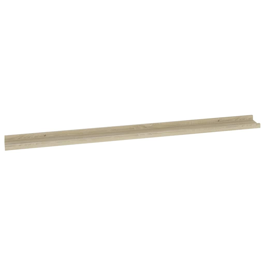 Mensole da Parete 4 pz Rovere Sonoma 115x9x3 cm | homemem39