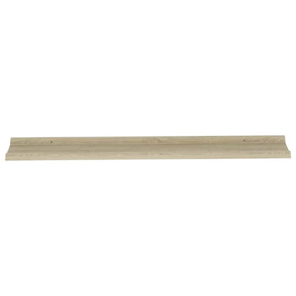 Mensole da Parete 4 pz Rovere Sonoma 115x9x3 cm | homemem39
