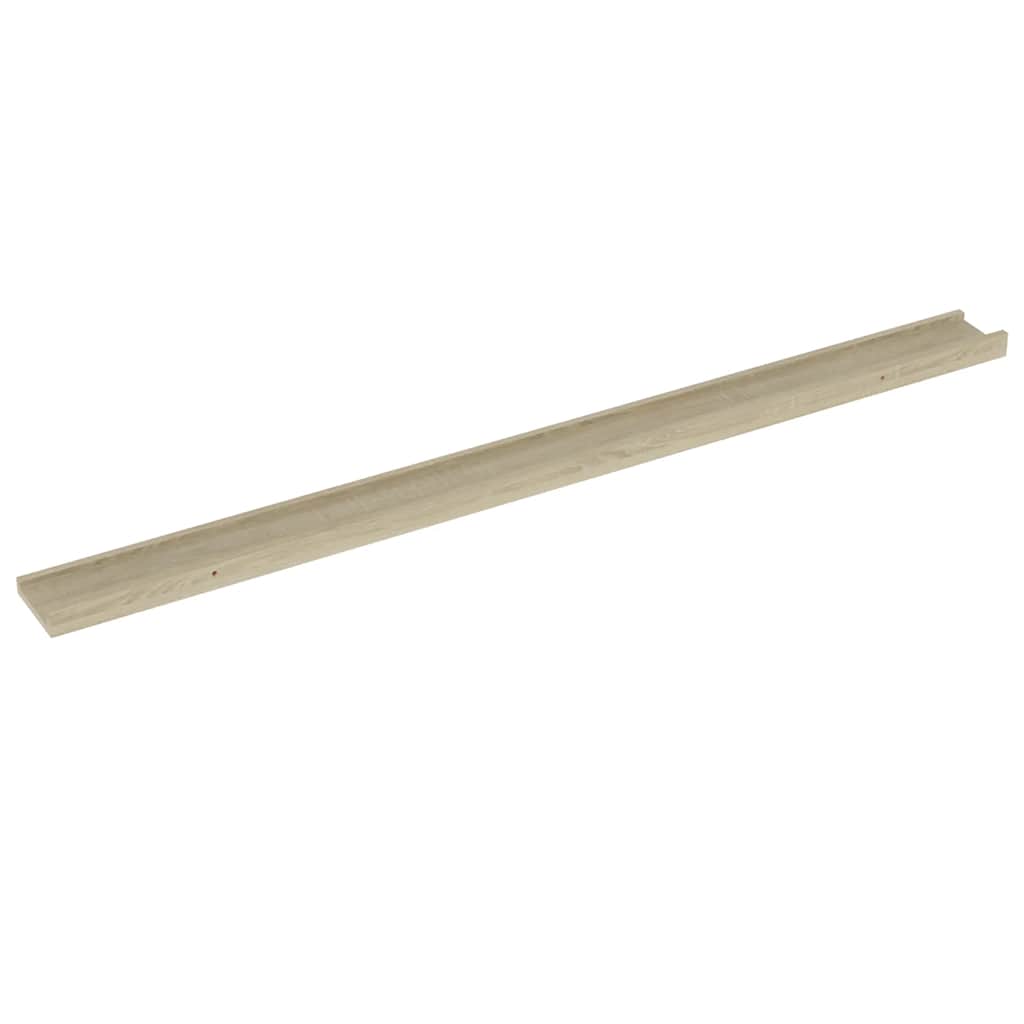Mensole da Parete 4 pz Rovere Sonoma 115x9x3 cm | homemem39