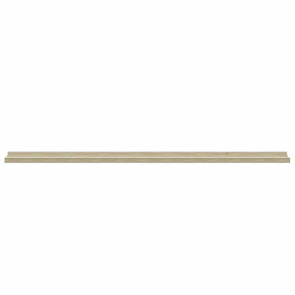 Mensole da Parete 2 pz Bianco e Rovere Sonoma 115x9x3 cm | homemem39