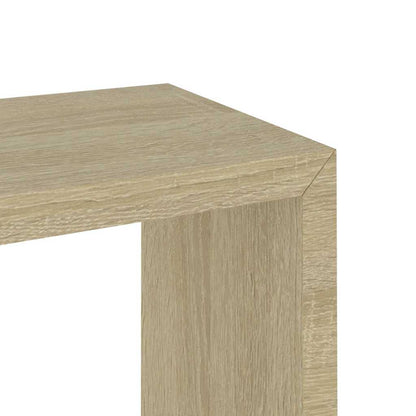 Mensole a Cubo da Parete 3 pz Rovere Sonoma | homemem39