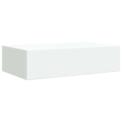 Scaffale con Cassetti da Parete Bianco 40x23,5x10 cm in MDF | homemem39