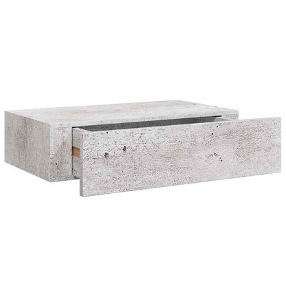 Scaffale con Cassetti da Parete in MDF