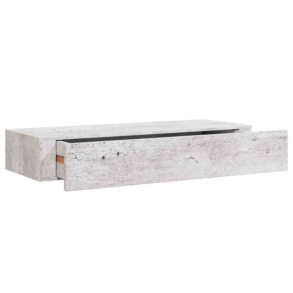 Scaffale con Cassetti da Parete in MDF