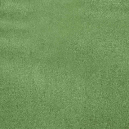 Poltrona Relax con Sgabello Verde Chiaro in Velluto | homemem39