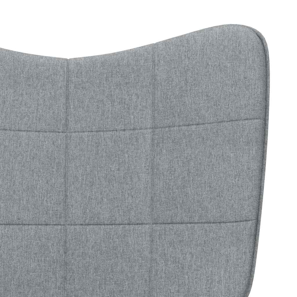 Poltrona Relax Grigio Chiaro in Tessuto | homemem39
