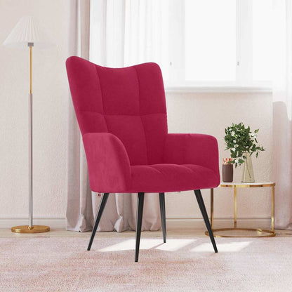 Sedia Relax Rosso Vino