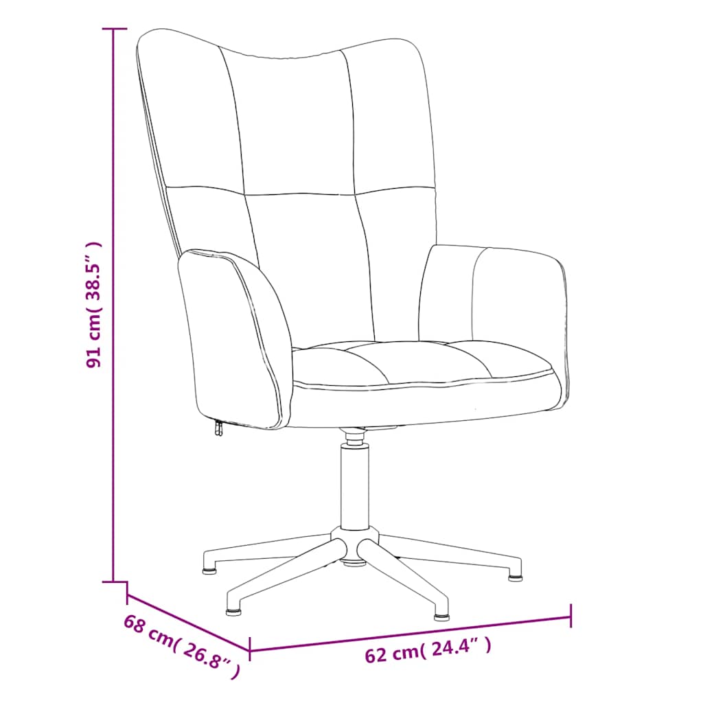 Sedia Relax Verde Chiaro in Velluto | homemem39