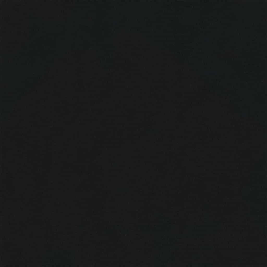 Sedia a Dondolo Nera in Velluto