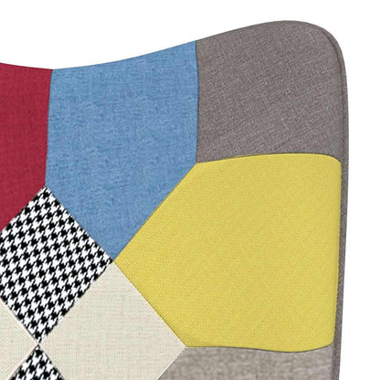 Sedia Relax in Tessuto Patchwork