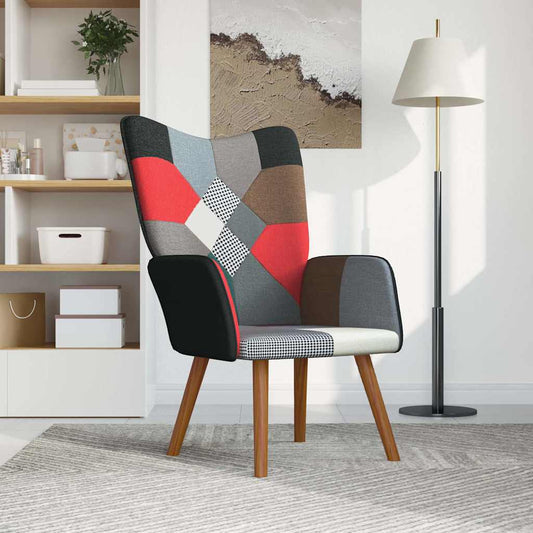 Poltrona Relax in Tessuto Patchwork