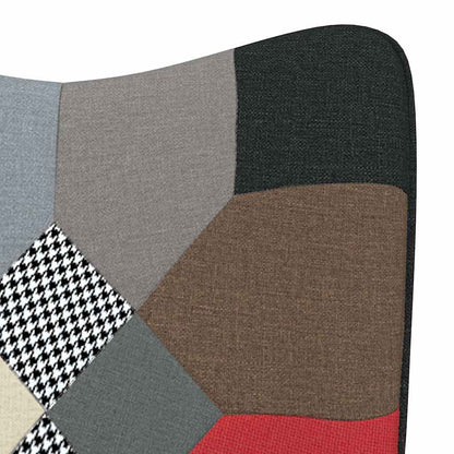 Sedia Relax in Tessuto Patchwork
