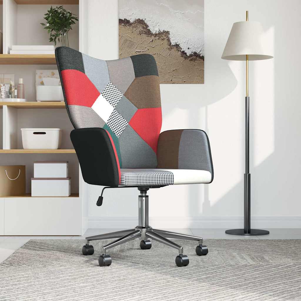 Sedia Relax in Tessuto Patchwork