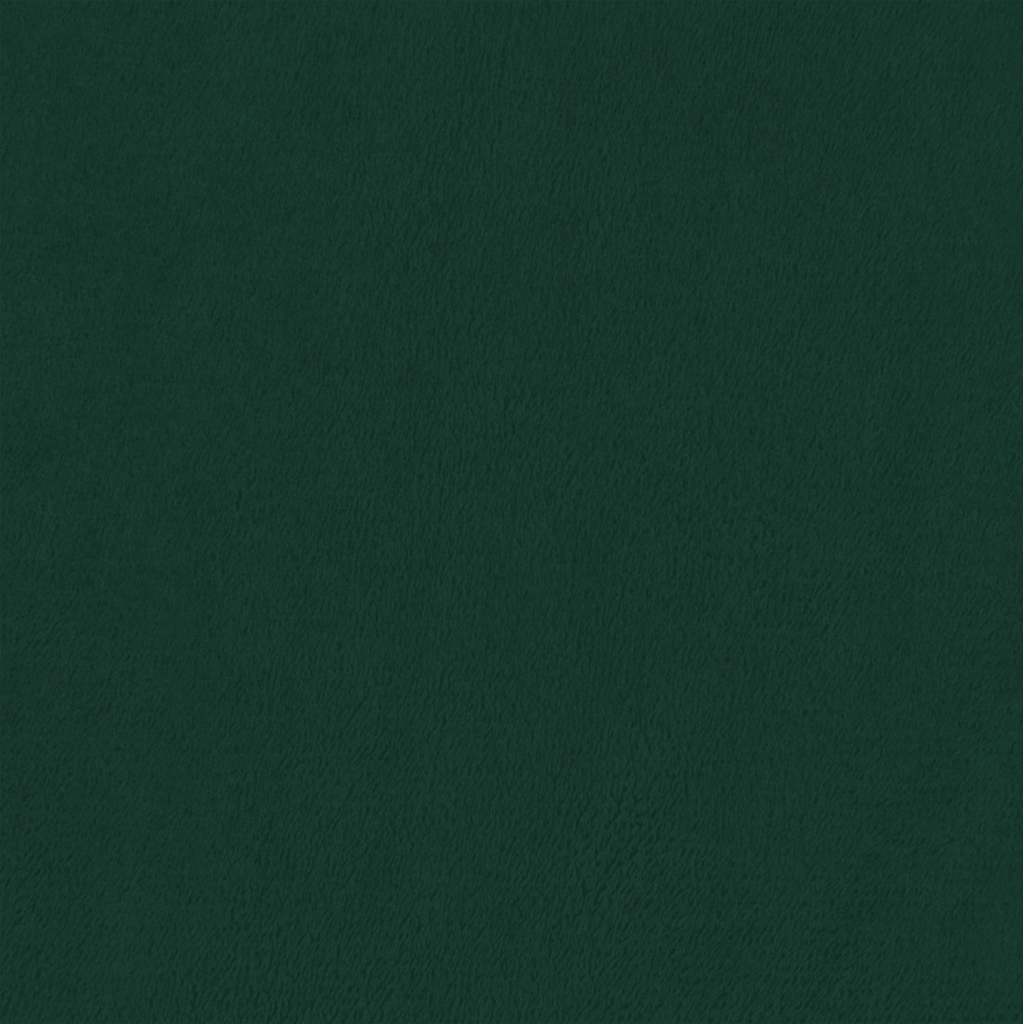 Poggiapiedi con Gambe in Legno Verde Scuro in Velluto - homemem39