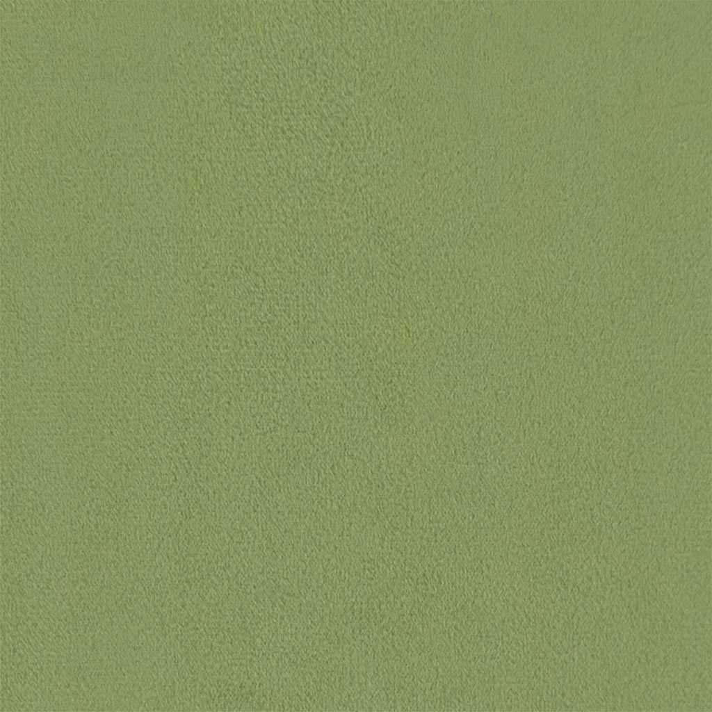 Poggiapiedi con Gambe in Legno Verde Chiaro in Velluto - homemem39