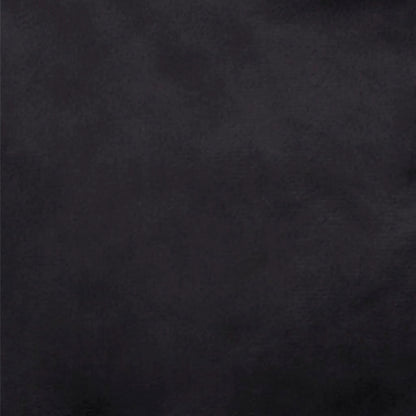 Lettino per Cani Nero 99x89x21 cm in Peluche e Similpelle - homemem39