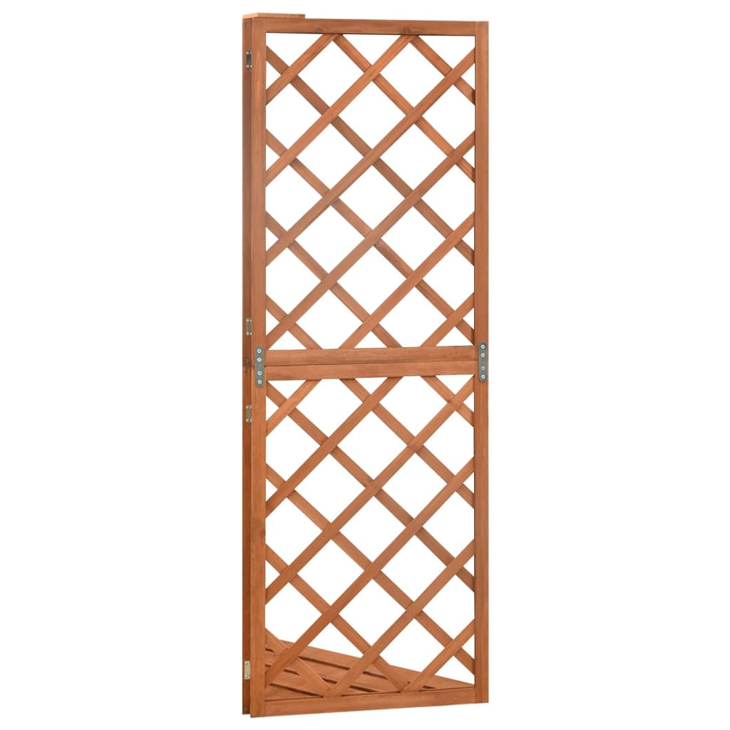 Graticcio Angolare 50x50x145 cm in Legno Massello di Abete | homemem39