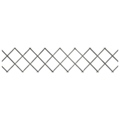 Recinzione a Traliccio 5 pz in Massello Abete Grigio 180x30 cm - homemem39